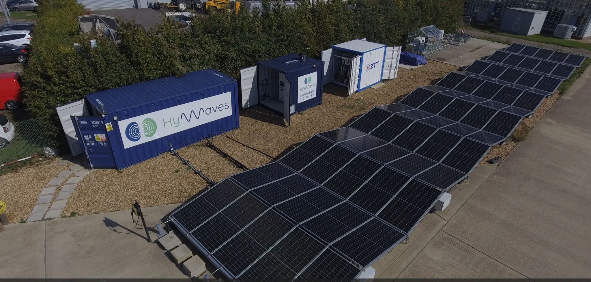 HyWaves Cranfield Site Aerial photo